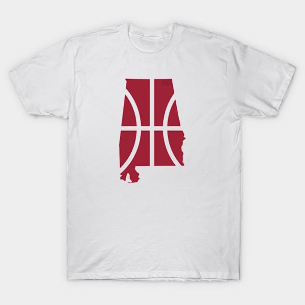 Alabama Basketball T-Shirt by And1Designs